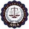 Emblem with scales of justice, surrounded by a laurel wreath. Text reads: "2018 Top 10 Lawyer Under 40, ASLA." Celebrating excellence as a Los Angeles employment attorney.