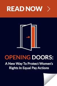 opening doors: women's rights in equal pay actions white paper